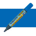 Artline 579 Whiteboard Marker 5mm Chisel Nib Box Of 12#Colour_BLUE