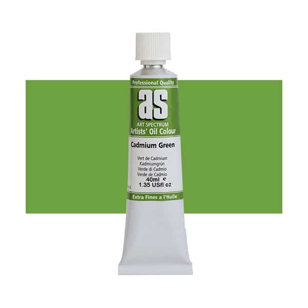 Art Spectrum Oil Paint 40ml Series 1-5#Colour_CADMIUM GREEN (S4)