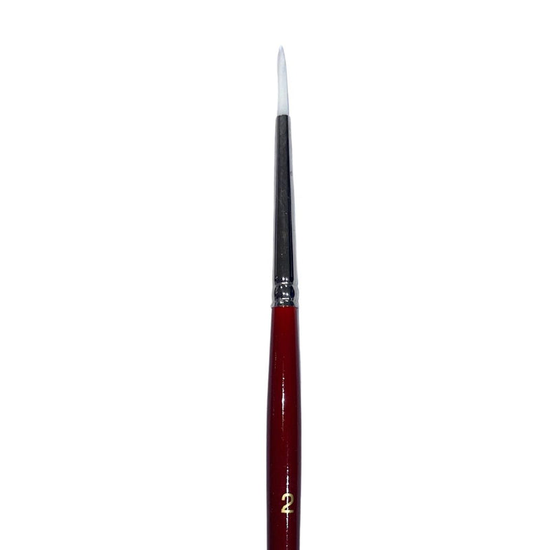 Art Spectrum Series White Taklon Round Brushes