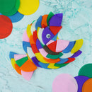 Arbee Craft Tissue Circles Multicolour 10cm Pack of 4600