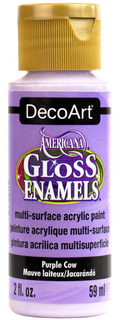 Decoart Americana Gloss Enamel Paints 2oz#Colour_PURPLE COW
