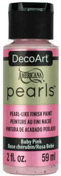Decoart Americana Pearls Paints 2oz#Colour_BABY PINK