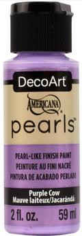Decoart Americana Pearls Paints 2oz#Colour_PURPLE COW