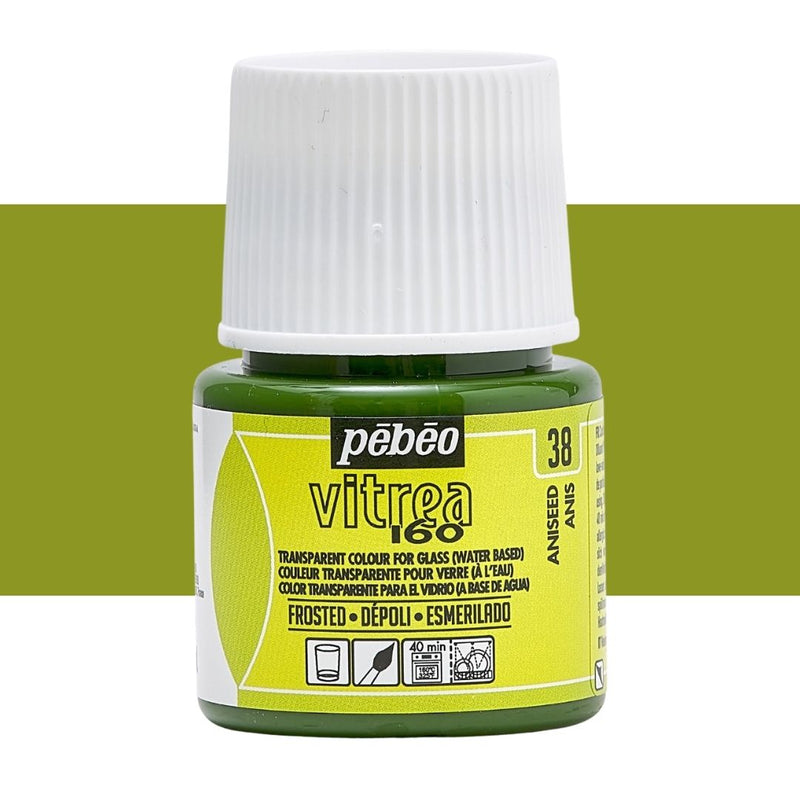 Pebeo Vitrea 160 Frosty Paints 45ml