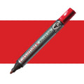 Artline 109 Easimark Permanent Marker 5mm Chisel Nib Pack Of 12#Colour_RED
