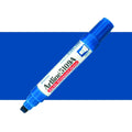 Artline 5109A Whiteboard Marker 10mm Chisel Nib#Colour_BLUE