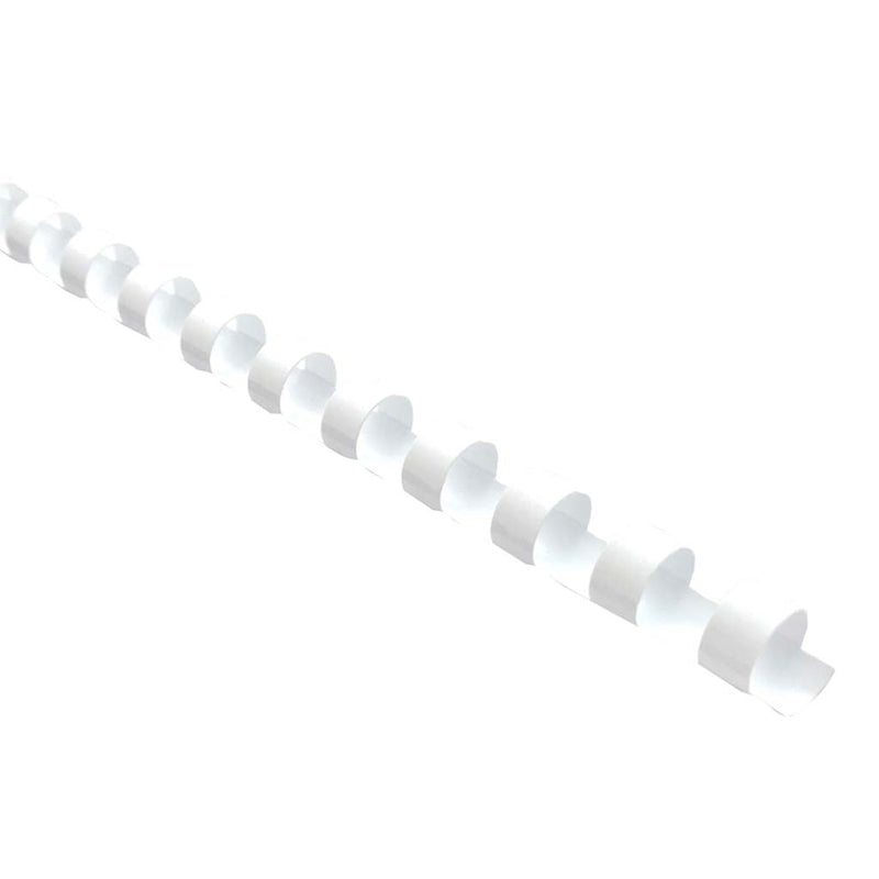 Okin Plastic 6mm Binding Coils Pack of 25