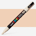 Uni Posca Markers PC-3M Fine 0.9-1.3mm Bullet Tip#Colour_BEIGE