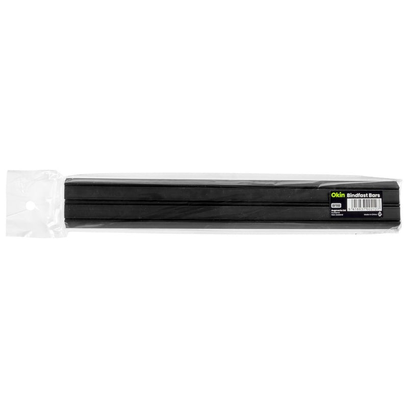 Okin Bindfast Folder Bar Black 11mm - Pack Of 5