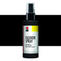 Marabu Fashion Fabric Spray Paint 100ml#Colour_BLACK
