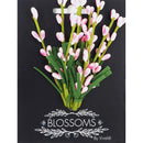 Ribtex Blossoms 10 Head Pink Bud Flowers with Foam Leaves