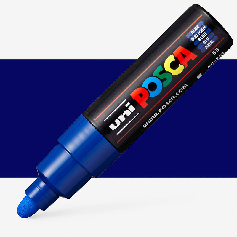 Uni Posca Markers 4.5-5.5mm Bold Bullet Tip PC-7M