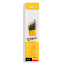 Mont Marte Signature Acrylic Brushes 6 Piece Set