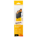 Mont Marte Signature Acrylic Brushes 4 Piece Set