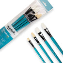 Mont Marte Signature Oil Brushes 4 Piece Set