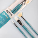 Mont Marte Signature Oil Brushes 3 Piece Set