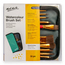 Mont Marte Watercolour Brushes Wallet of 11
