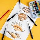 Mont Marte Mini Detail Brush 5 Piece Set