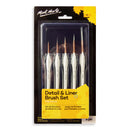 Mont Marte Detail & Liner Brush Set of 5
