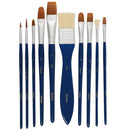 Mont Marte Gouache Brushes Wallet of 11
