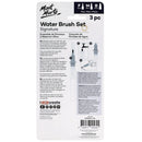 Mont Marte Waterbrush Flat F M B 3 Piece Set