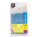 Mont Marte Studio Artist Brushes Round 1-12 12 Piece