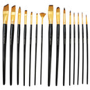Mont Marte Studio Brush Set in Easel Wallet 15 Piece Set