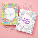 Spellbinders Birthday Bash Press Plate Stamp & Die Set
