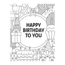 Spellbinders Birthday Bash Press Plate Stamp & Die Set