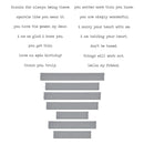 Spellbinders x Dina Wakley Holding Your Heart Sentiments BetterPress Plate Stamp & Die Set