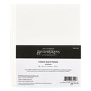 Spellbinders Porcelain BetterPress 8.5" X 11" Cotton Cardstock 25 Pack