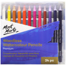 Mont Marte Woodless Watercolour Pencils 24 Piece Set