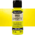 Decoart Americana Pearls Paints 2oz#Colour_BRIGHT YELLOW