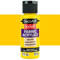 Decoart Sosoft Fabric Paints 59ml#Colour_BRIGHT YELLOW