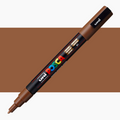 Uni Posca Markers PC-3M Fine 0.9-1.3mm Bullet Tip#Colour_BROWN