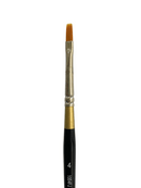 Das S1004fj Golden Nylon Flat Brushes