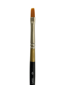 Das S1004fj Golden Nylon Flat Brushes