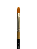 Das S1004fj Golden Nylon Flat Brushes