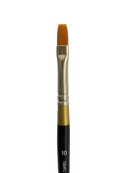 Das S1004fj Golden Nylon Flat Brushes