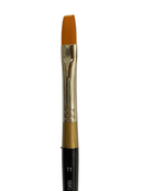 Das S1004fj Golden Nylon Flat Brushes