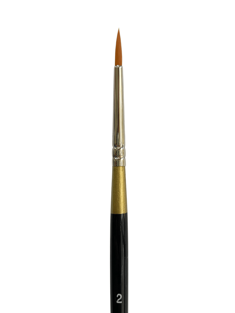 Das S1004rj Golden Nylon Round Brushes