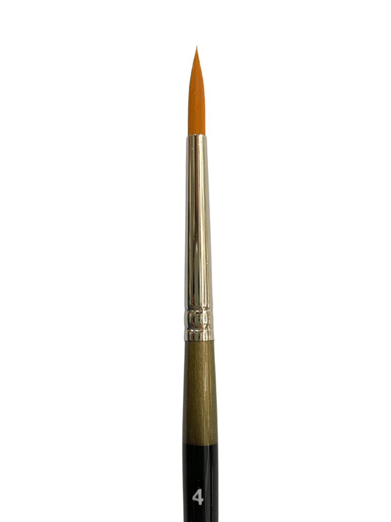 Das S1004rj Golden Nylon Round Brushes
