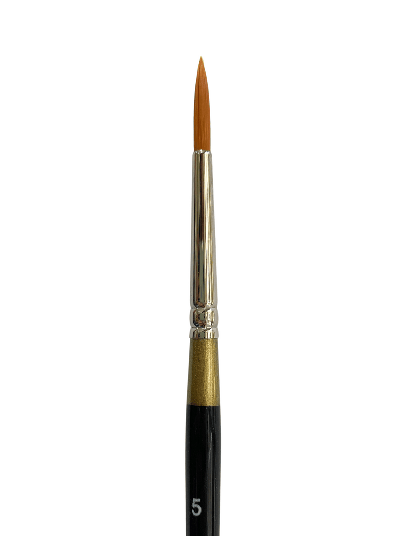 Das S1004rj Golden Nylon Round Brushes
