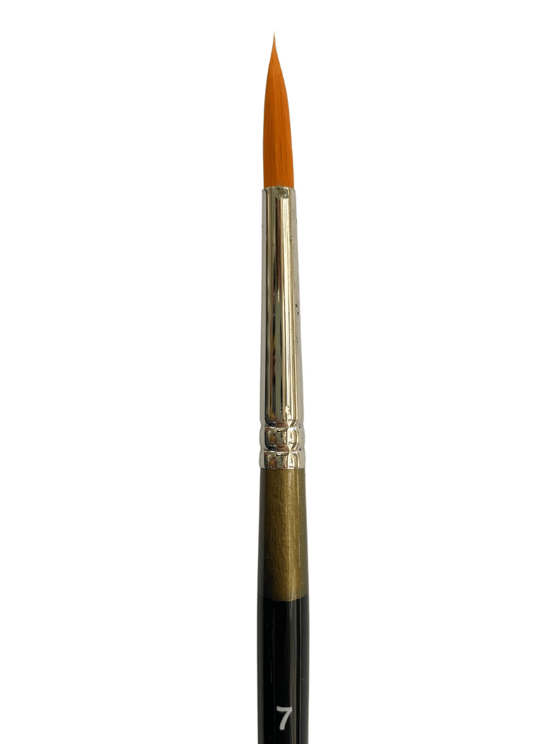 Das S1004rj Golden Nylon Round Brushes