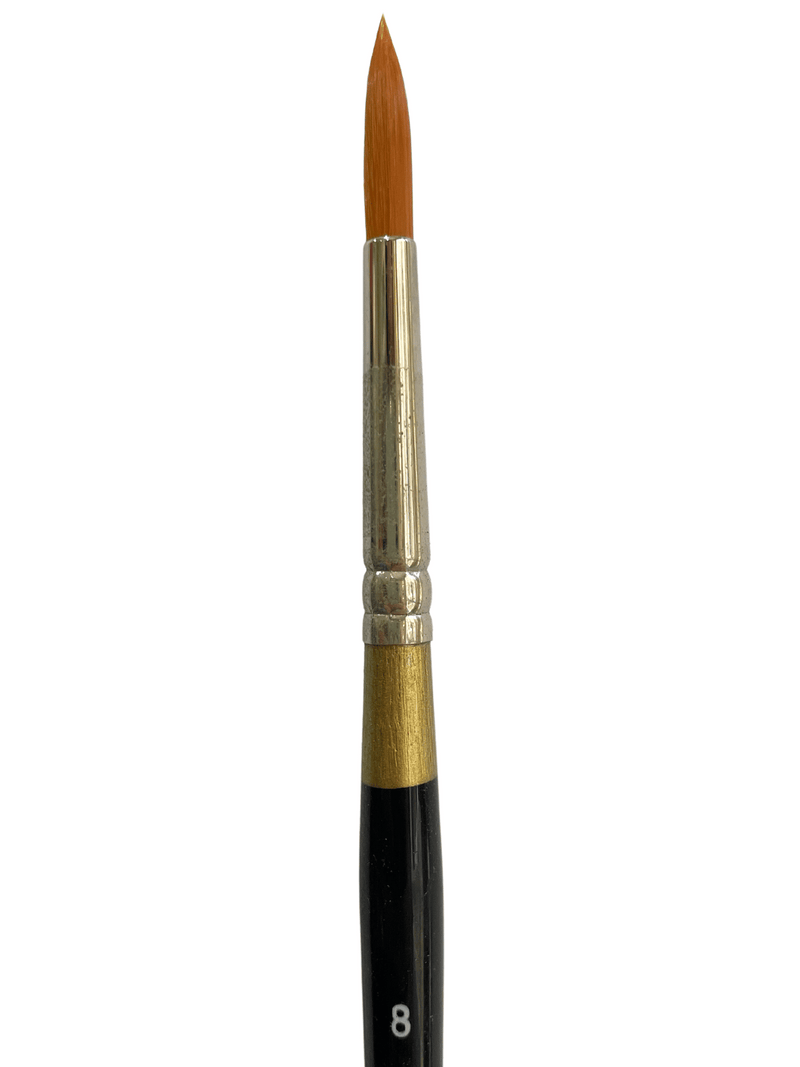 Das S1004rj Golden Nylon Round Brushes