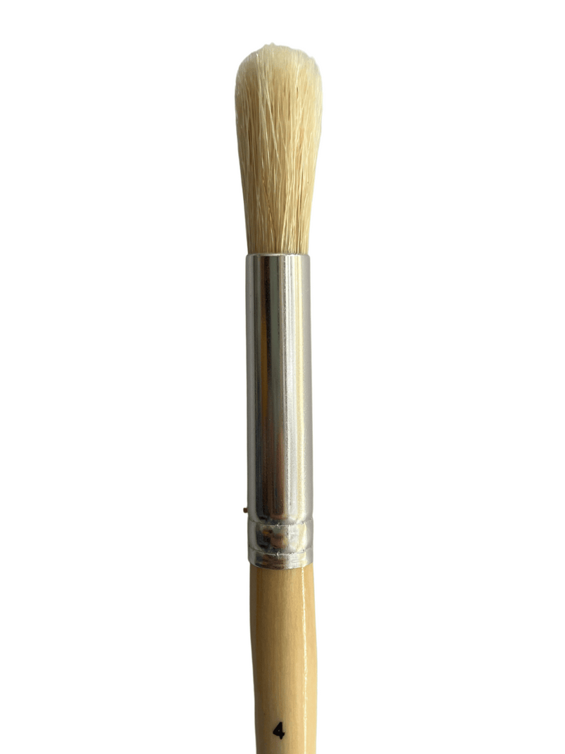 Das 1801 Round Bristle Art Brush Short Handle