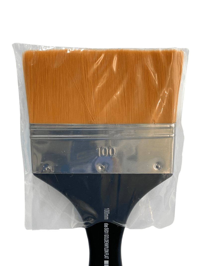 Das S631 Golden Nylon Flat Brushes