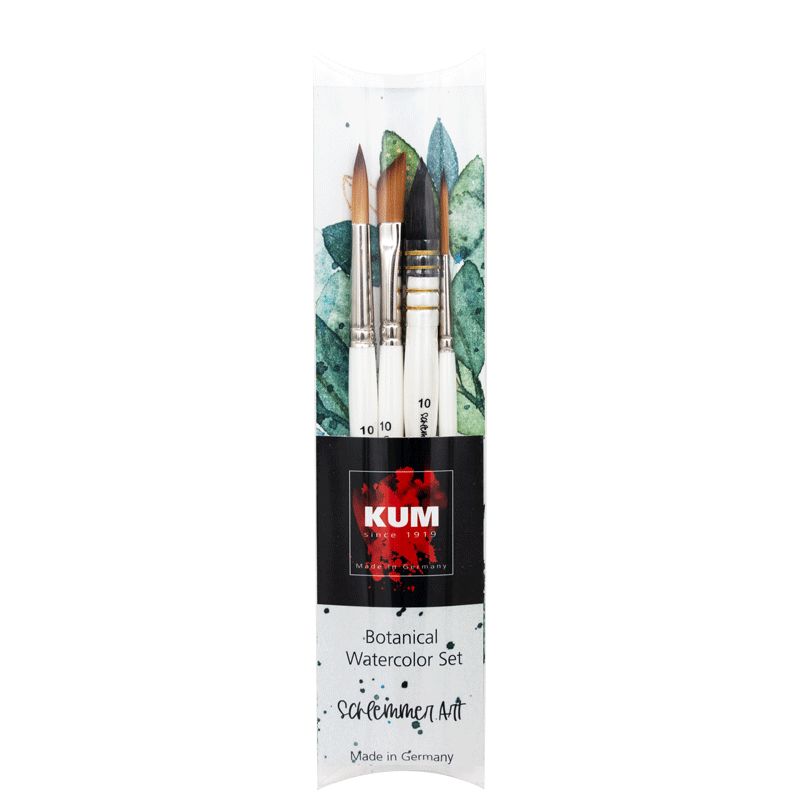 Kum Schlemmer Botanical Watercolor Brush Set