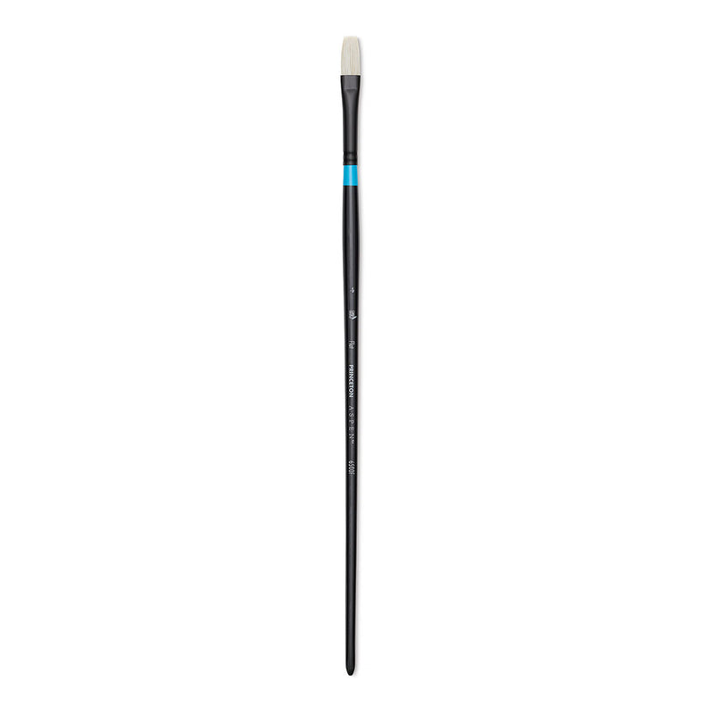 Princeton Aspen Synthetic Long Handle Flat Brushes