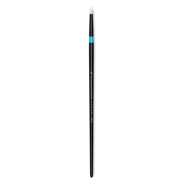 Princeton Aspen Synthetic Long Handle Short Round Pointed Brushes#Size_4